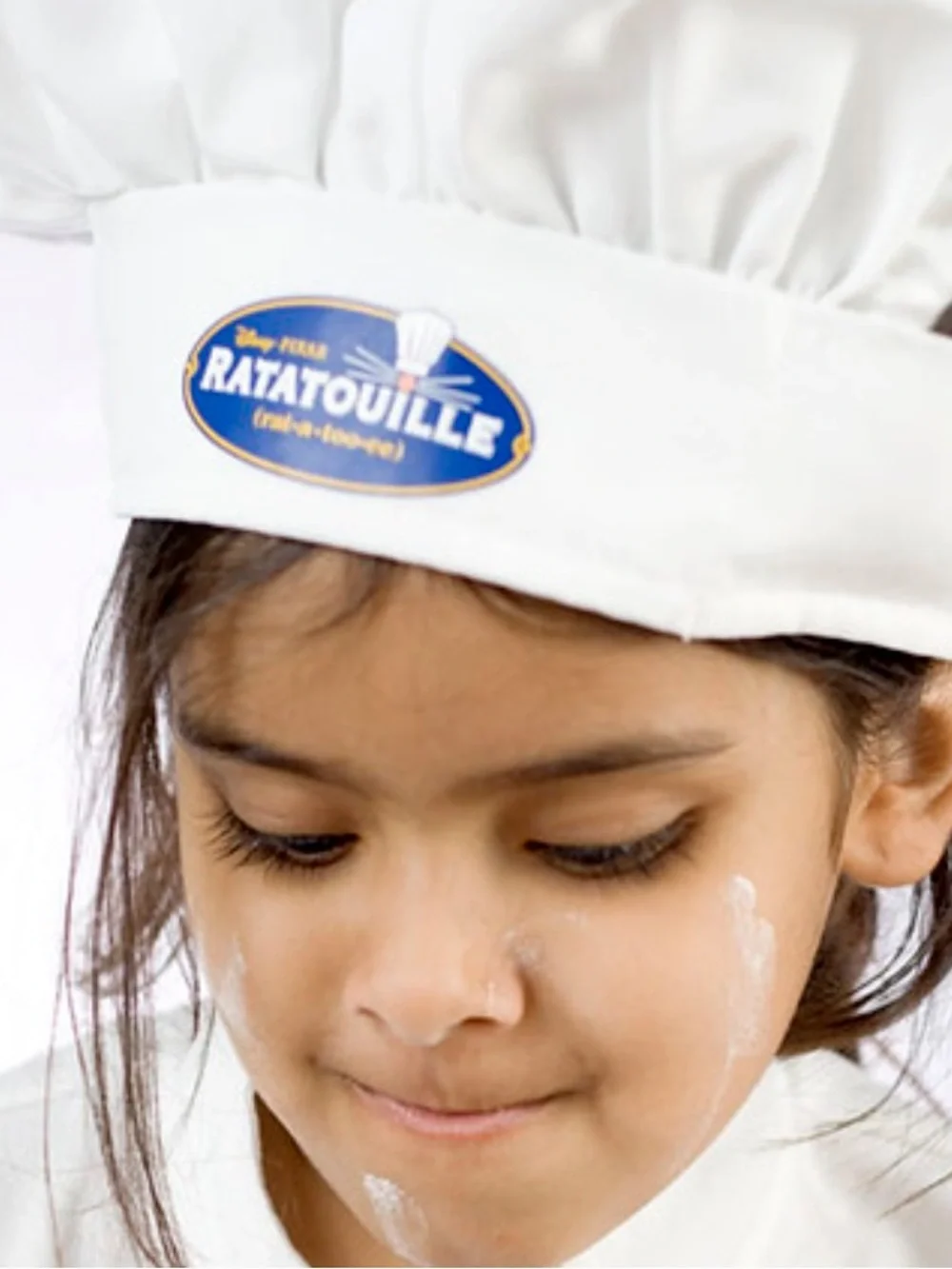 Disney Pixar Ratatouille White Chef Hat with Logo!